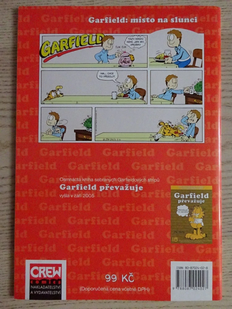 GARFIELD MÍSTO NA SLUNCI, JIM DAVIS, **an