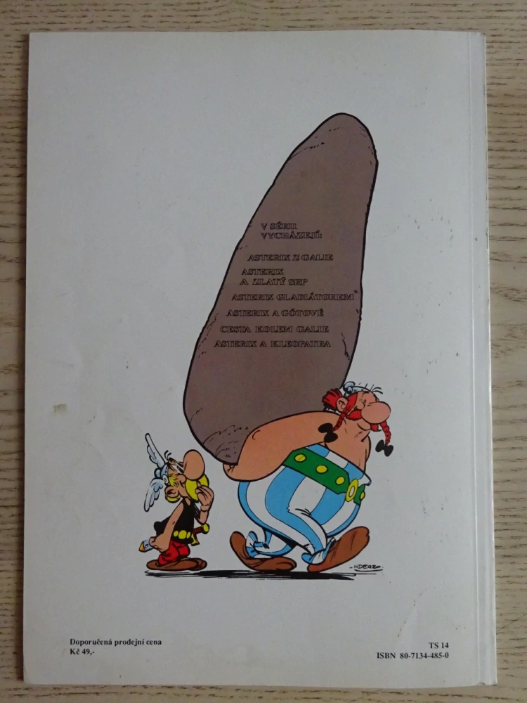 ASTERIX A KLEOPATRA, KOMIKS, UDERZO, **an