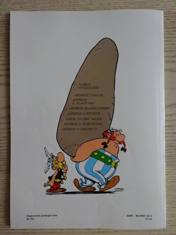ASTERIX V HELVETII, KOMIKS, UDERZO, **an