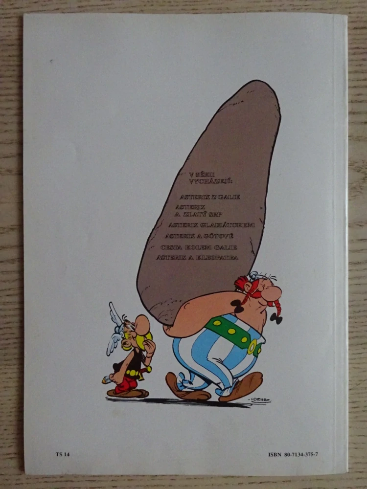 ASTERIX A GÓTOVÉ, KOMIKS, UDERZO, **an
