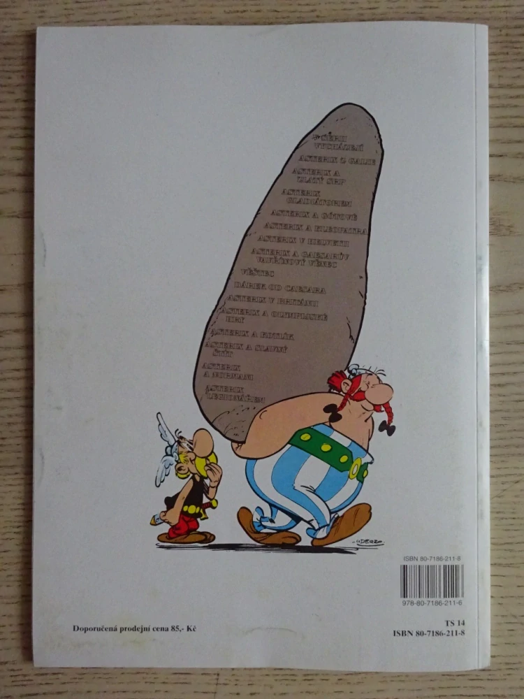 ASTERIX LEGIONÁŘEM, KOMIKS, UDERZO, **an