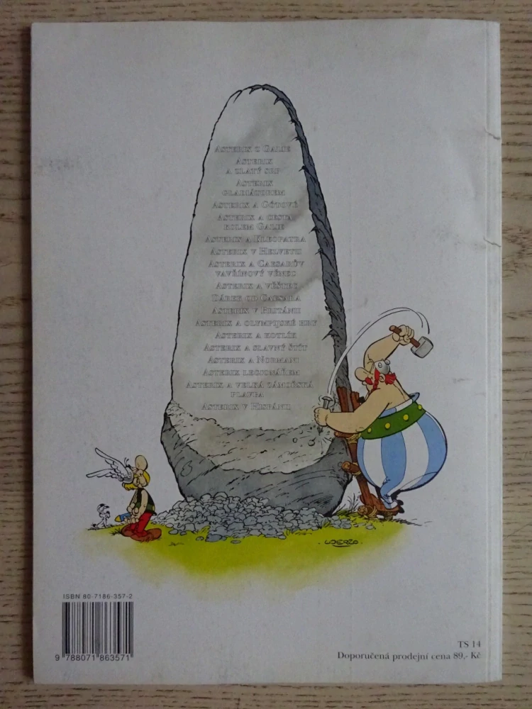 ASTERIX V HISPÁNII, KOMIKS, UDERZO, **an