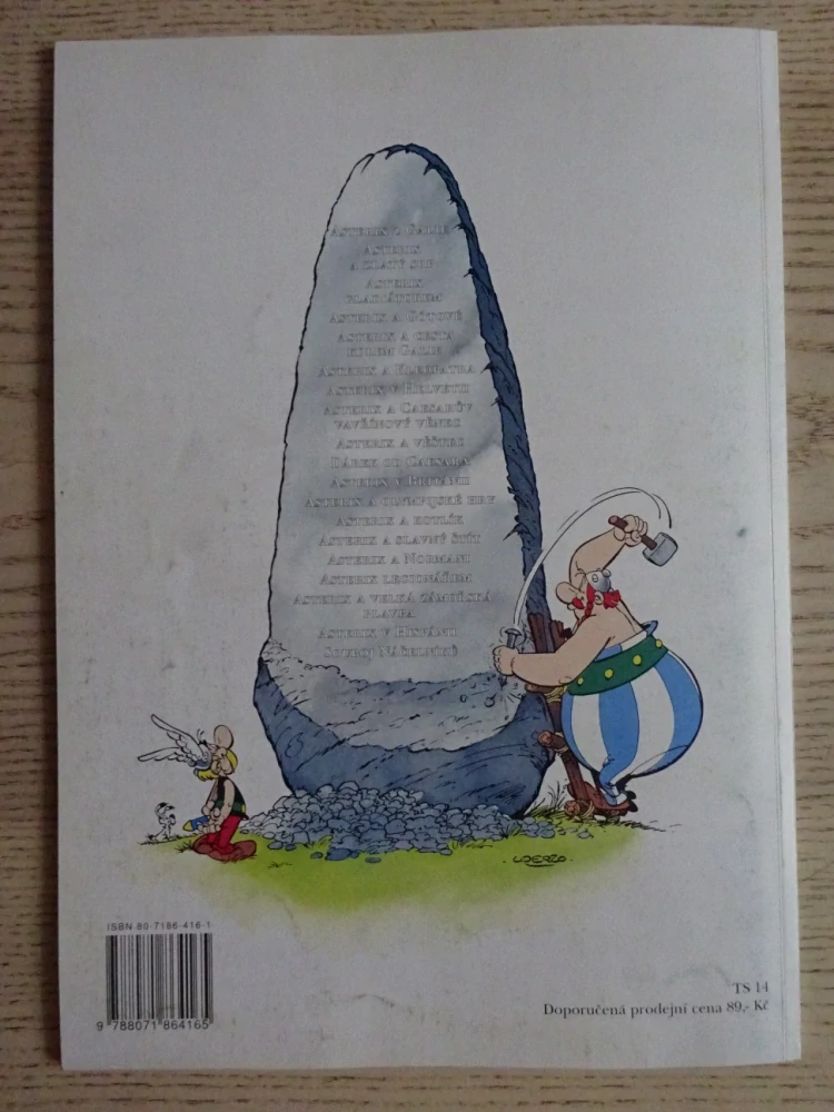 SOUBOJ NÁČELNÍKŮ, ASTERIX, KOMIKS, UDERZO, **an