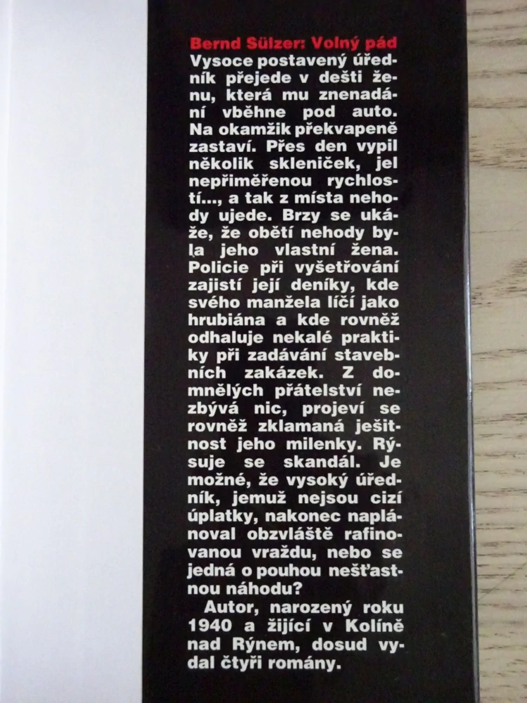 NOČNÍ ZRŮDY (TONY A SUSAN), AUSTIN WRIGHT, **an