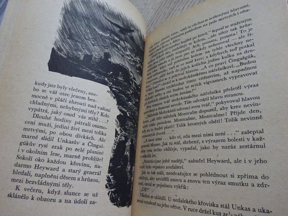 POSLEDNÍ MOHYKÁN, J. F. COOPER, **an