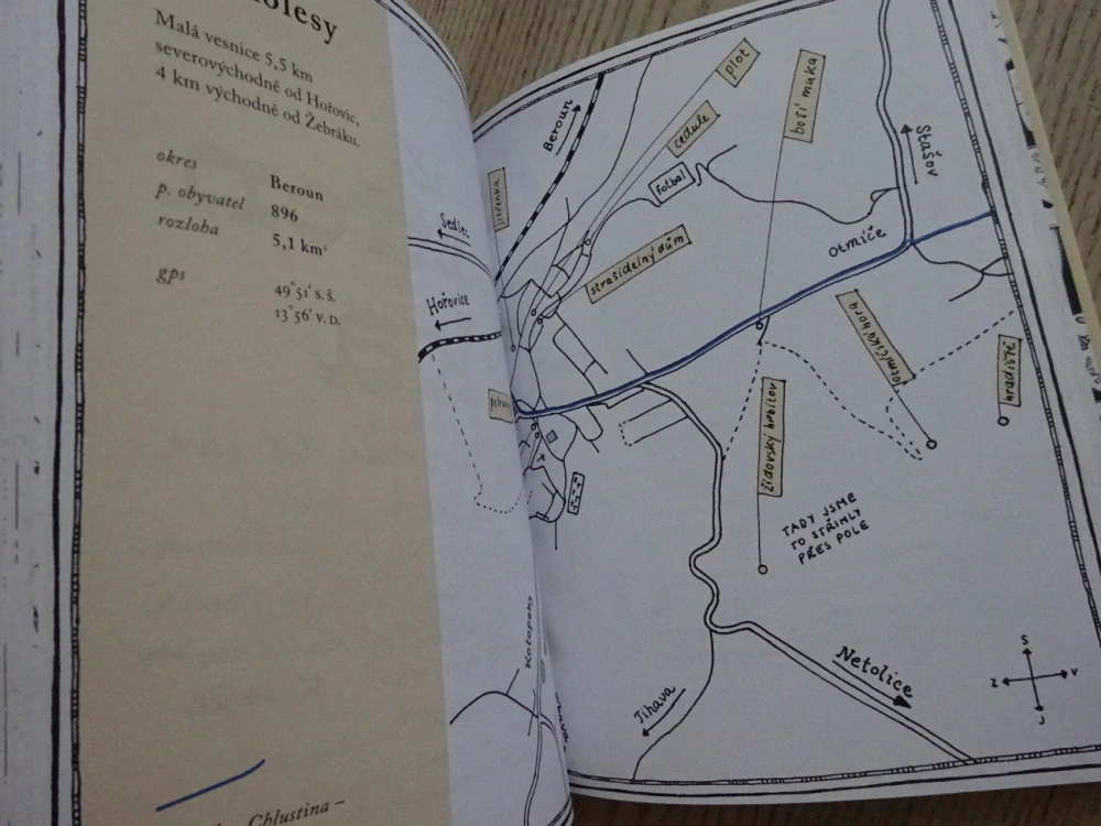 STŘEDOČESKÝ VÝLETNÍK, PRŮVODCE PO MÍSTECH SE ZÁBAVNÝMI NÁZVY, **an