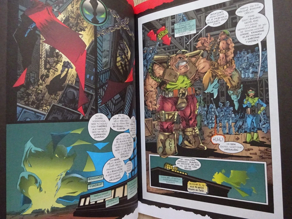 KOMIKS CREW, 10/98, SPAWN, SIN CITY, BATMAN