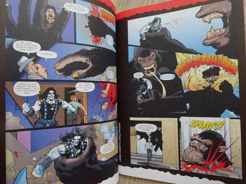 KOMIKS CREW, 13/99, SANDMAN, LOBO, SINISTER A DEXTER