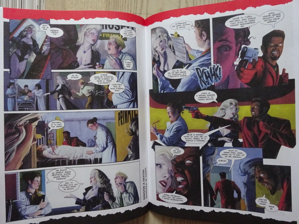 KOMIKS CREW, 16/2000, SINISTER A DEXTER, HELLBOY, DEVLIN WAUGH