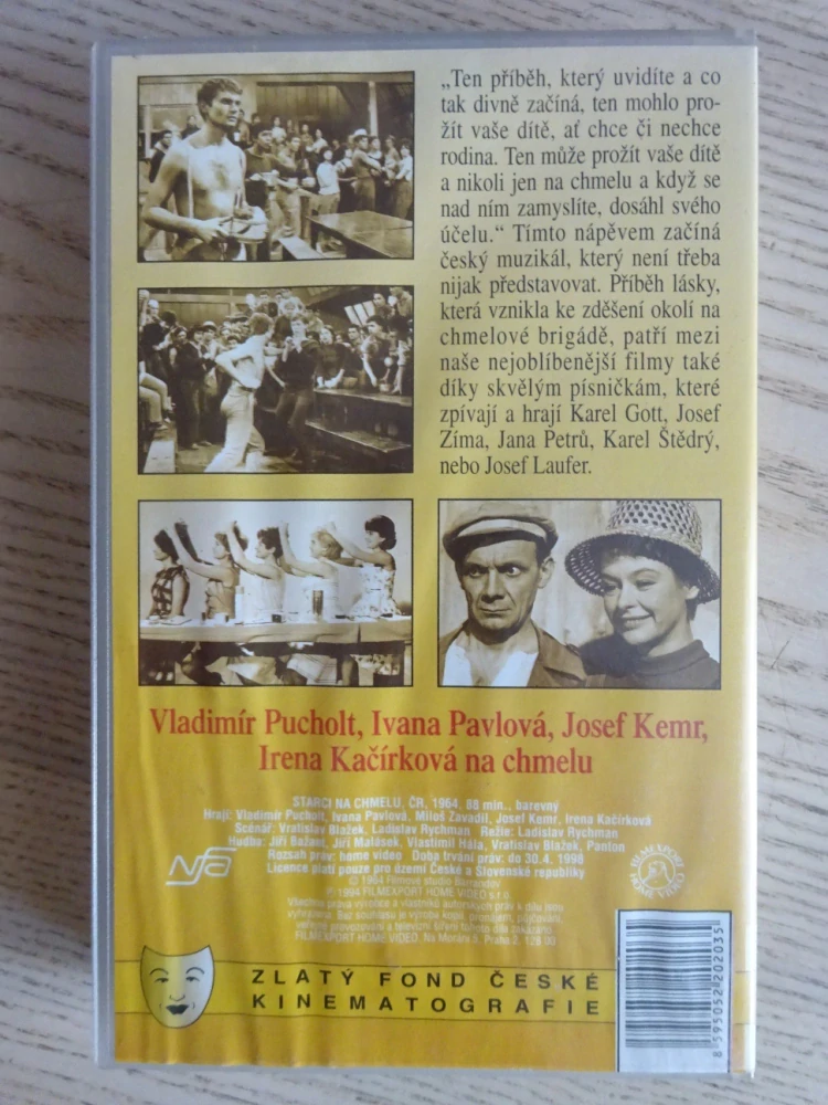 STARCI NA CHMELU, VHS