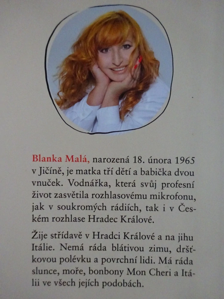 SRDCE NEMÁ VRÁSKY, BLANKA MALÁ, **an