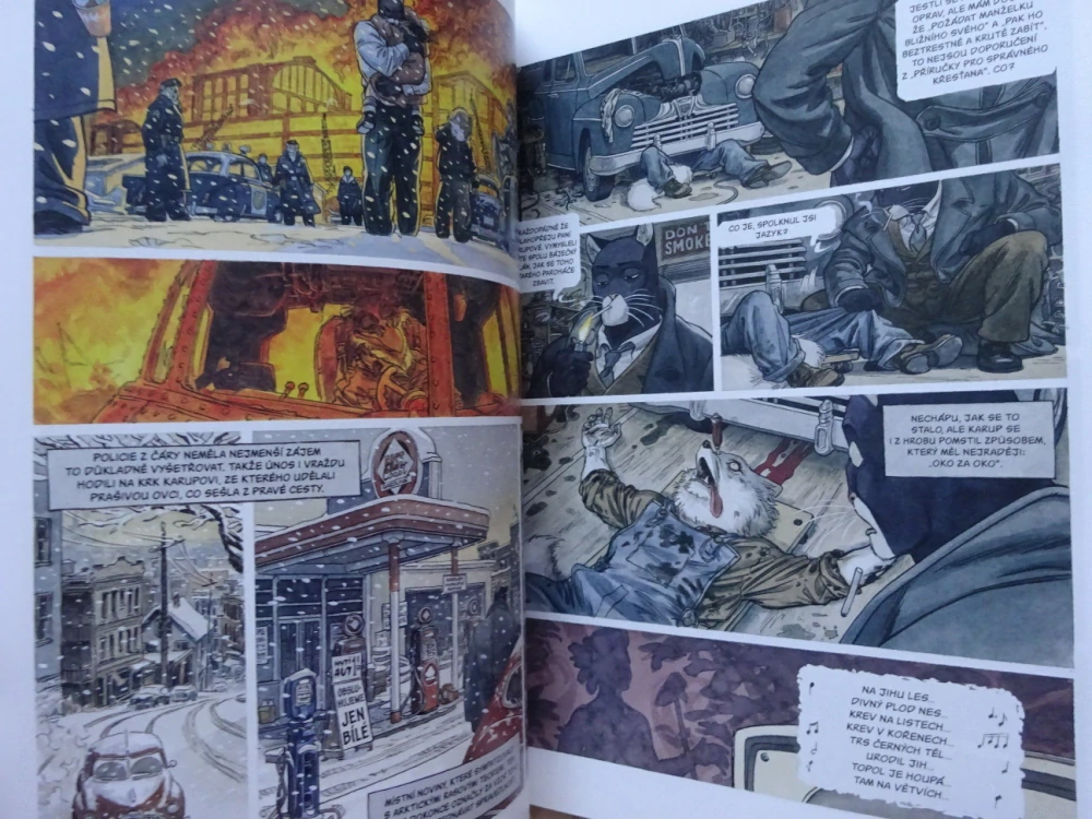KOMIKS CREW 2, 15/2005, BLACKSAD, HUMAN TARGET, DEATHBLOW