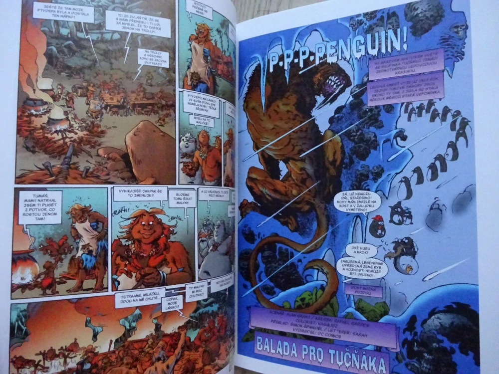 KOMIKS CREW 2, 18/2006, TROLLOVÉ V MLZE, LOBO: TUČŇÁCI, NA SCHODECH