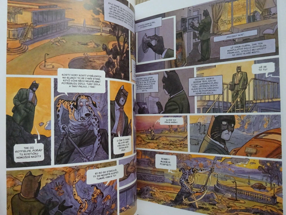 KOMIKS CREW 2, 21/2008, BLACKSAD: RUDÁ DUŠE II., UPÍŘI