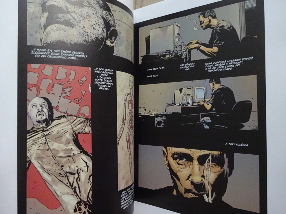 KOMIKS CREW 2, 23/2008, HELLBLAZER: KOLÉBKA, TEMNÉ VĚDĚNÍ
