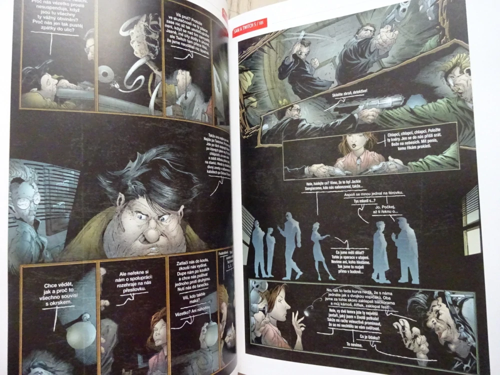 KOMIKS CREW 2, 44/2014, MEZI ŘÁDKY, SAM A TWITCH, HELLBLAZER 