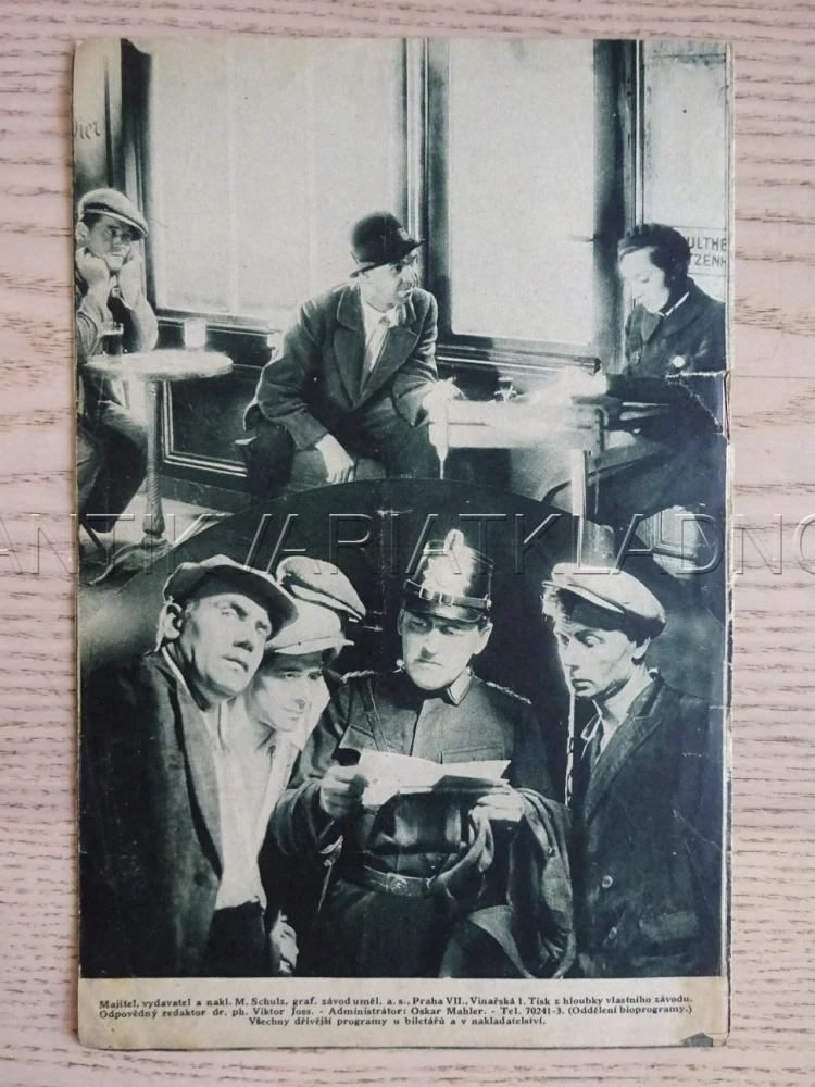 ZASNĚNÉ RTY, A. BERGNEROVÁ, BIO PROGRAM Č. 1, 1933