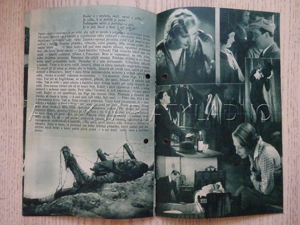 ZEMĚ NIKOHO - ZEMĚ KAŽDÉHO, G. PÉCLET, BIO PROGRAM Č. 38, 1933