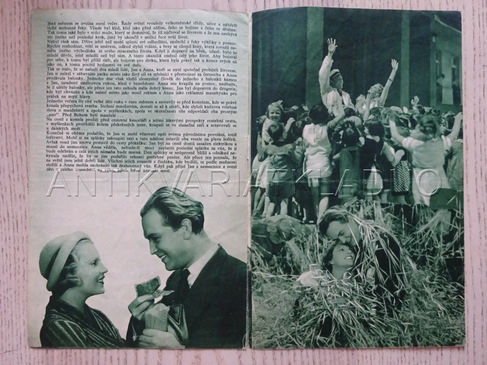 PAPRSEK ŽIVOTA, G. FRÖHLICH, BIO PROGRAM Č. 70, 1933