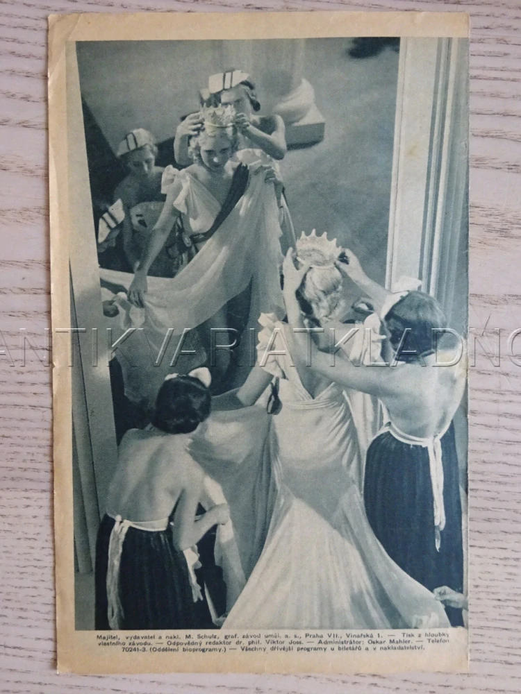 DOBRODRUŽSTVÍ KRÁLE PAUSOLA, E. JANNINGS, BIO PROGRAM Č. 74, 1933