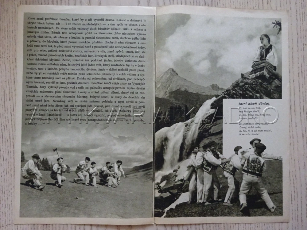 ZEM SPIEVA, R: K. PLICKA, BIO PROGRAM Č. 80, 1933