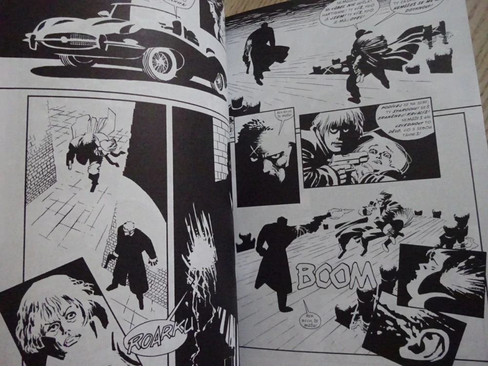 TEN ŽLUTEJ PARCHANT, PŘÍBĚH ZE SIN CITY, FRANK MILLER, **an