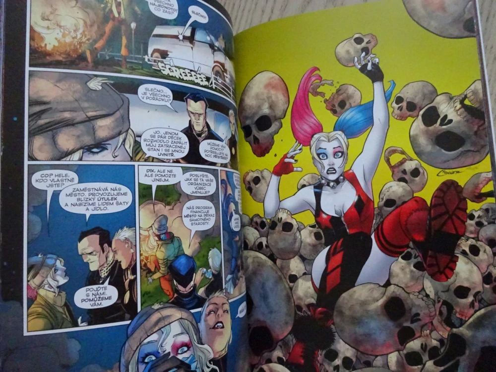 HARLEY QUINN, ČERVENÉ MASO, KOMIKS DC COMICS, **an