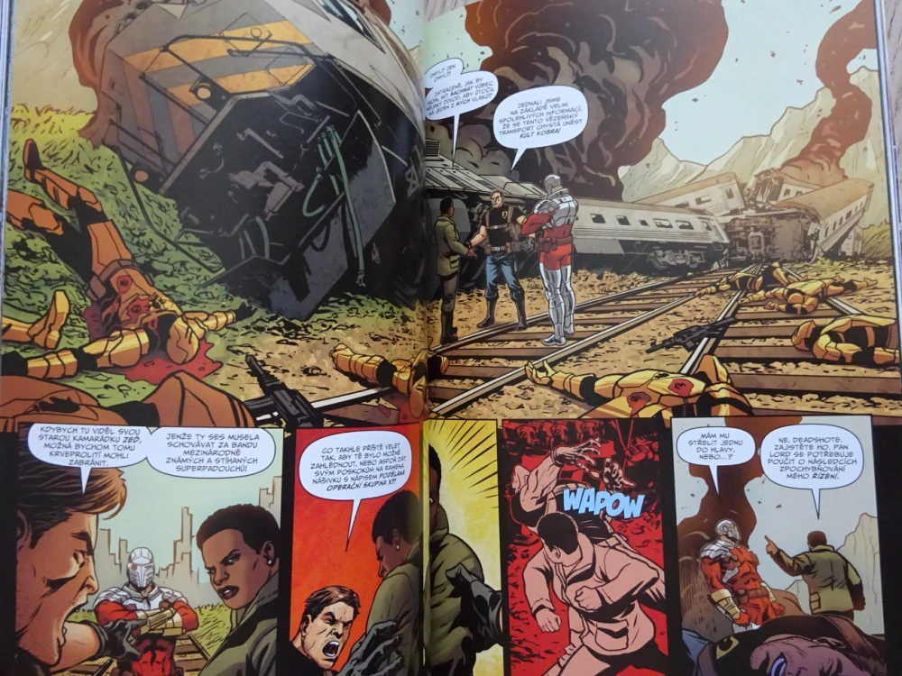 LIGA SPRAVEDLNOSTI VS. SEBEVRAŽEDNÝ ODDÍL, KOMIKS DC COMICS, **an