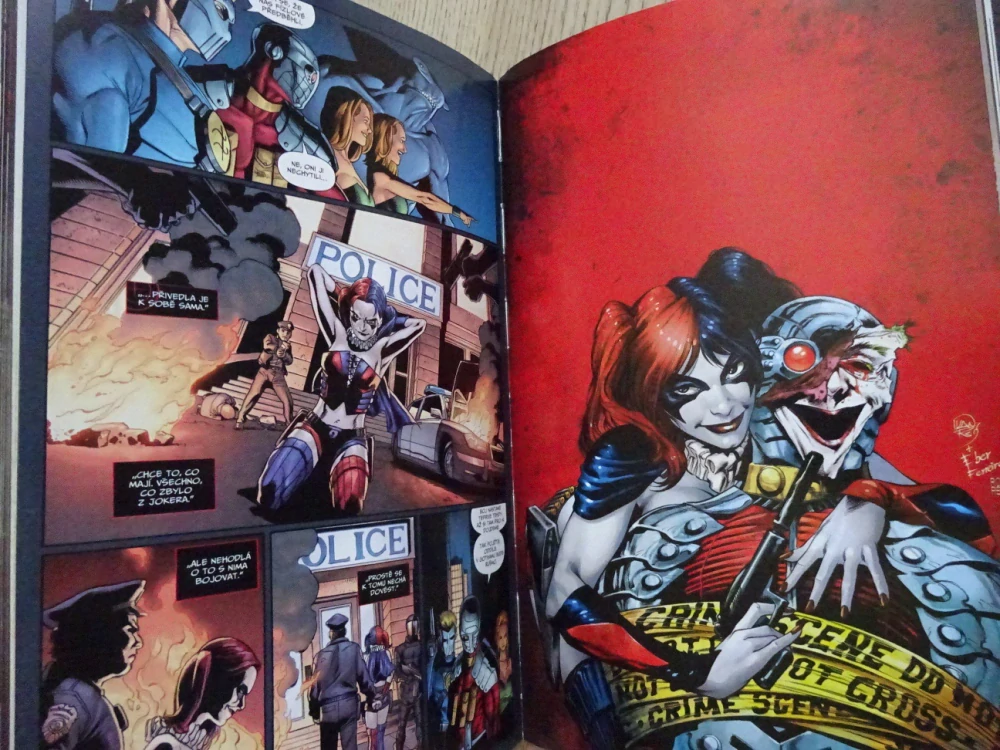 SEBEVRAŽEDNÝ ODDÍL, KOPANEC DO ZUBŮ, KOMIKS DC COMICS, **an