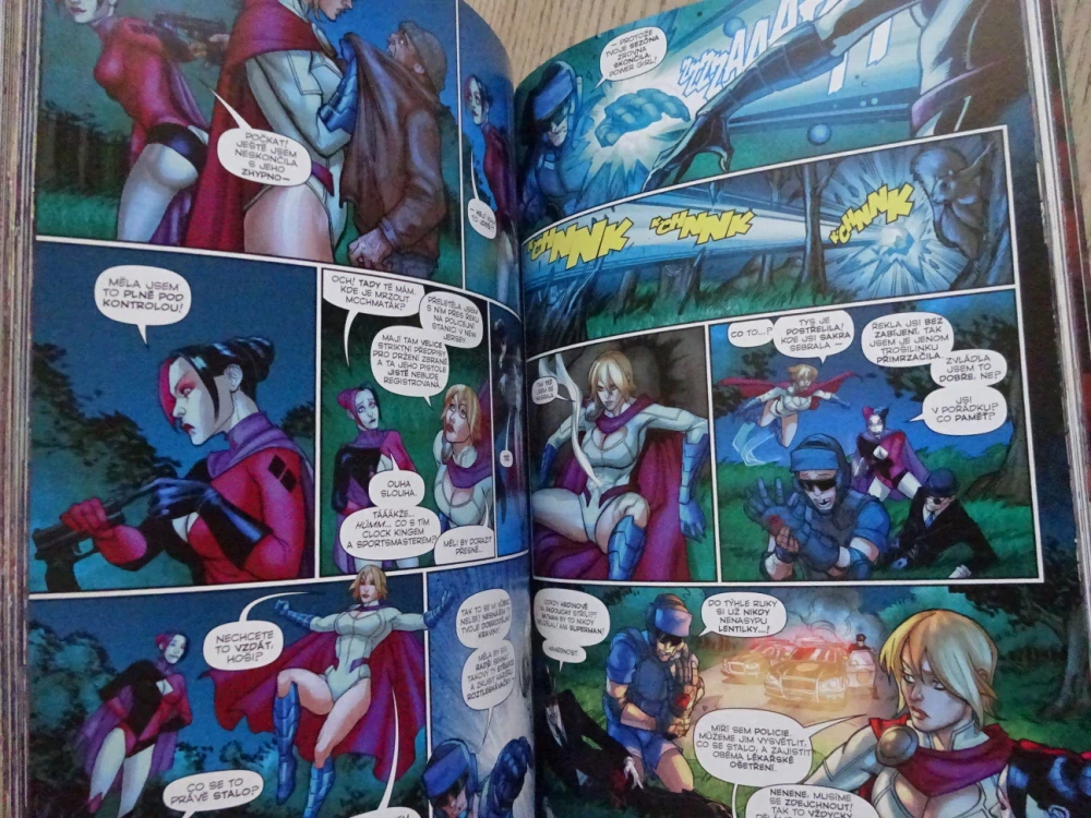 HARLEY QUINN, VÝPADEK, KOMIKS DC COMICS, **an