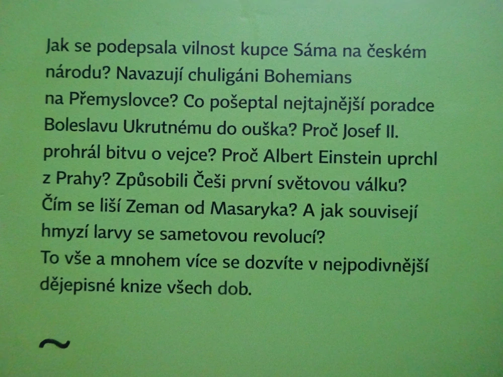 DĚJINY A ZLODĚJINY, JAN STERN, **an