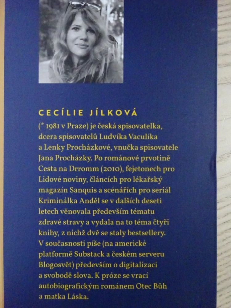 OTEC BŮH A MATKA LÁSKA, CECÍLIE JÍLKOVÁ, **an