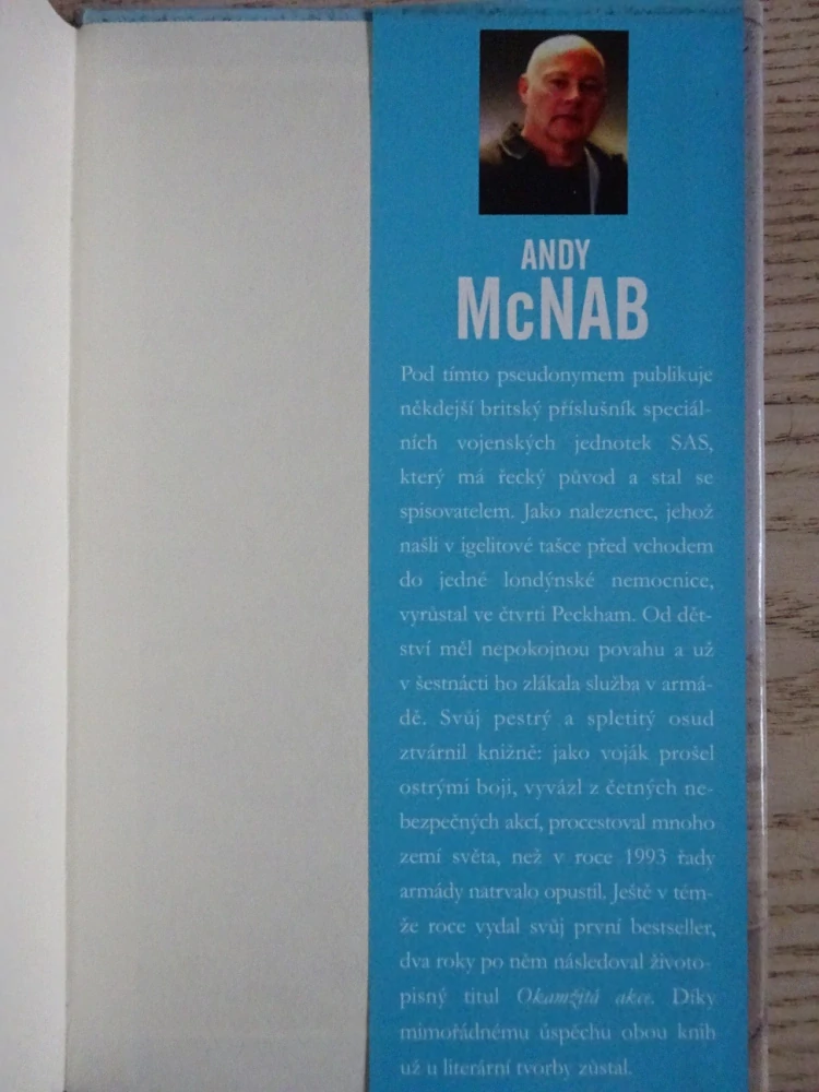 AGRESOR, ANDY MCNAB, **an