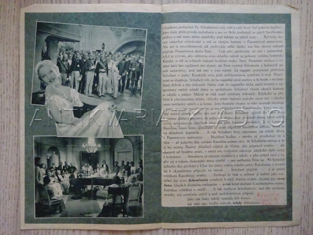 TIŠE LKAJÍ MOJE PÍSNĚ, M. EGGERT, BIO PROGRAM Č. 84, 1933