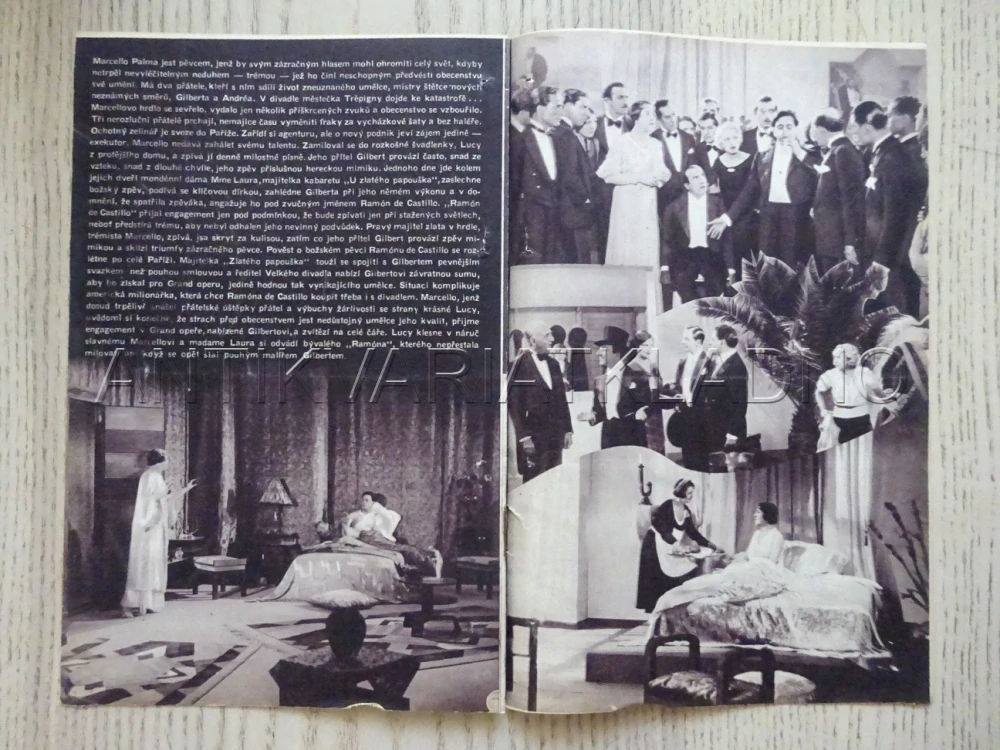 SVĚT CHCE BÝTI KLAMÁN, T. SCHIPA, BIO PROGRAM Č. 108, 1933