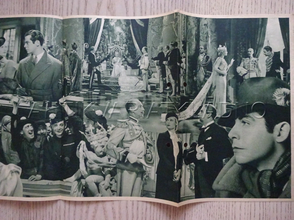 KRÁLOVNA SE BAVÍ, F. GRAAVEY, BIO PROGRAM Č. 148, 1934