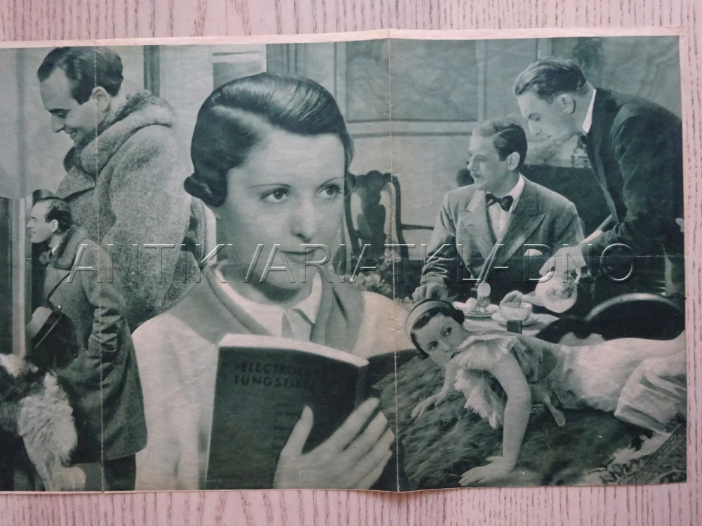 DNES VEČER U MNE!, P. HORBIGER, BIO PROGRAM Č. 179, 1934