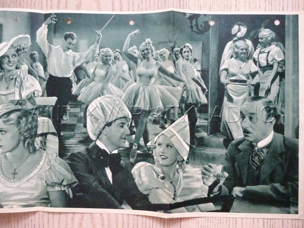 RŮŽE Z JIHU, P. HORBIGER, BIO PROGRAM Č. 195, 1934