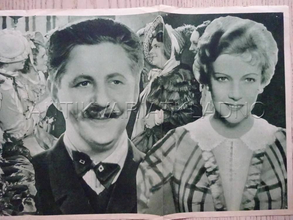 VÍDEŇSKÝ VALČÍK, P. HORBIGER, BIO PROGRAM Č. 225, 1935