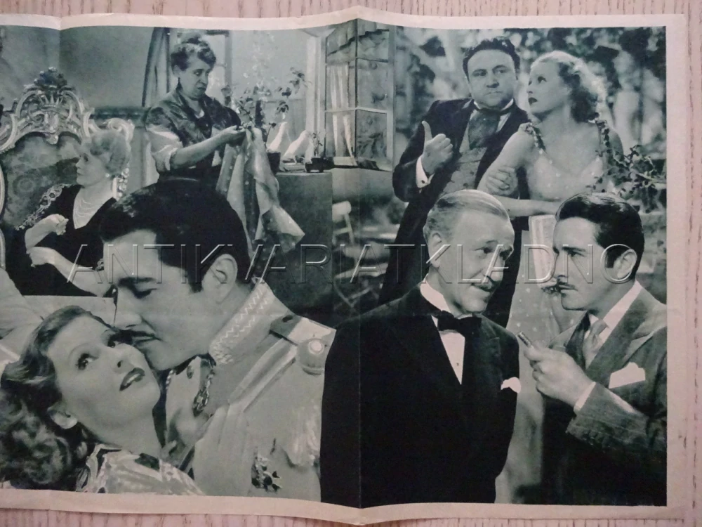 VŮZ JEHO VELIČENSTVA, L. HARVEY, BIO PROGRAM Č. 261, 1935