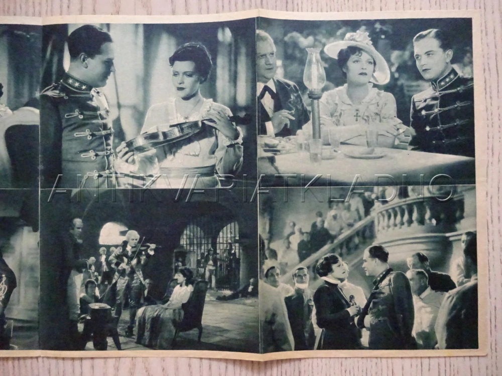 STRADIVARI, G. FRÖHLICH, BIO PROGRAM Č. 293, 1935