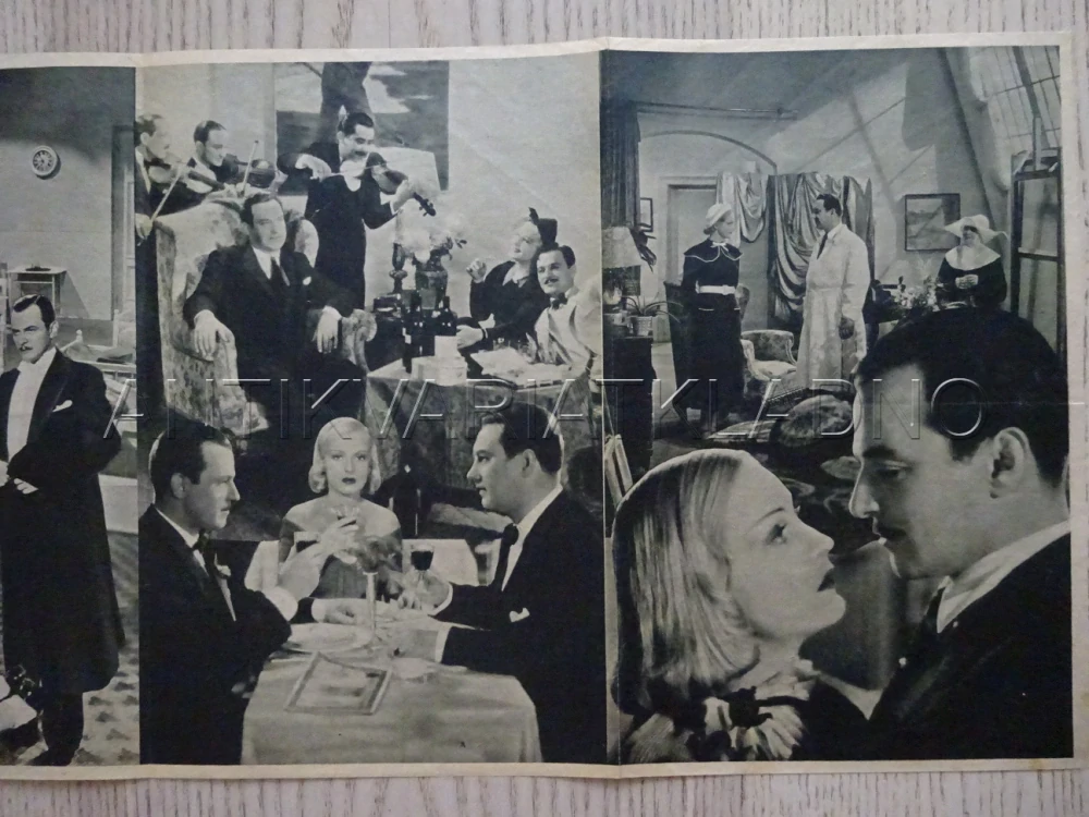 JEHO POSLEDNÍ MODEL, C. HORN, BIO PROGRAM Č. 470, 1936