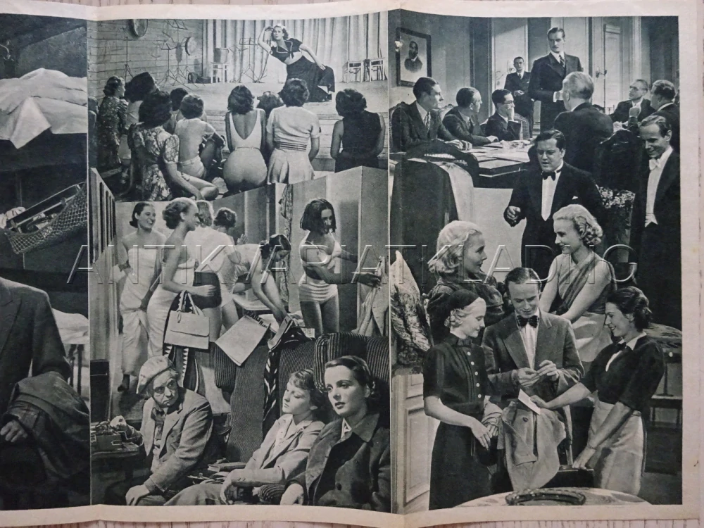 TANEČNICE A DIPLOMAT, H. NIELSEN, BIO PROGRAM Č. 567, 1938