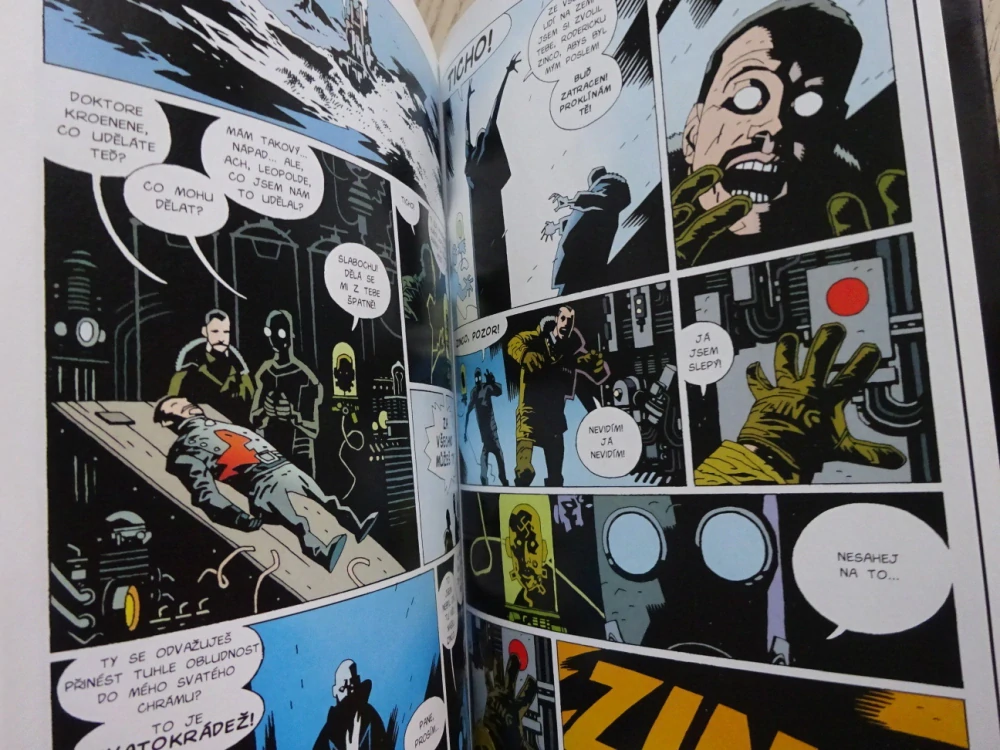 HELLBOY, PROBUZENÍ ĎÁBLA, MIKE MIGNOLA, **an