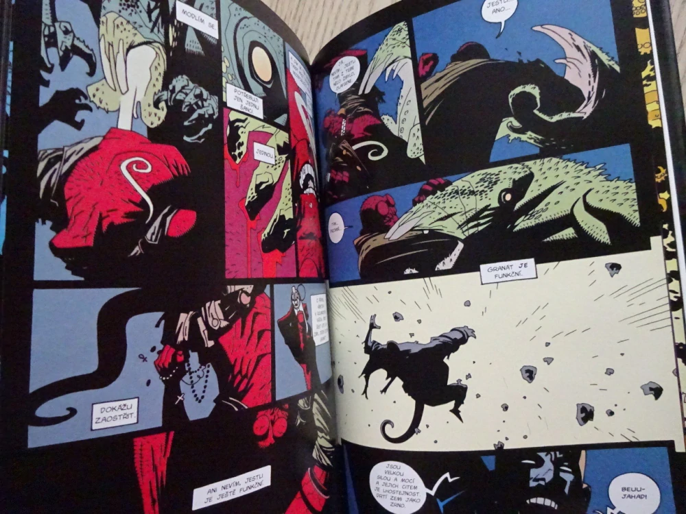 HELLBOY, SÉMĚ ZKÁZY, MIKE MIGNOLA, **an