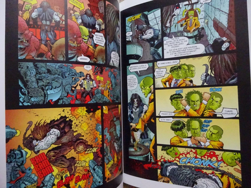 LOBO VERSUS MASKA, KOMIKS DC COMICS, **an