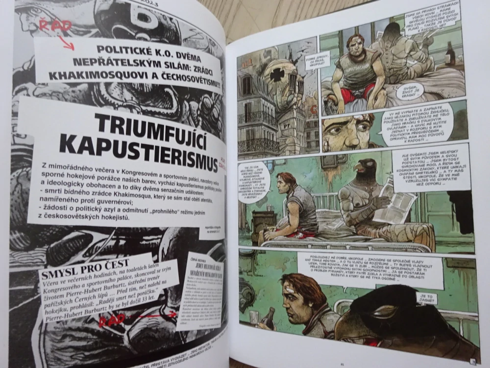 JARMARK NESMRTELNÝCH, ENKI BILAL, **an
