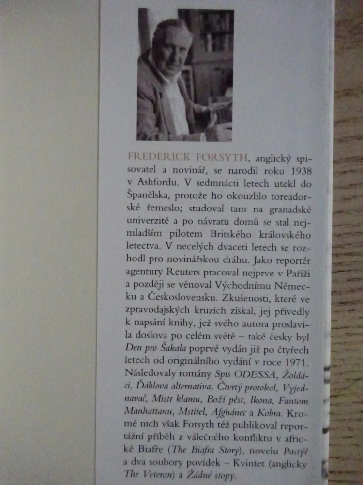 MISTR KLAMU, FREDERICK FORSYTH, **an