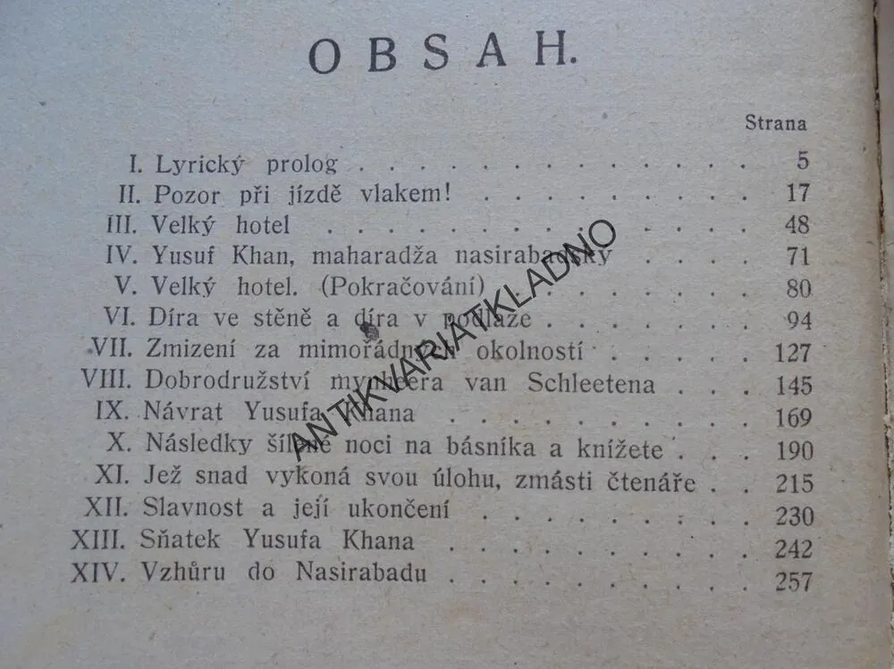 ŽENITBA YUSUFA KHANA, HELLER, DETEKTIVKA, 1921