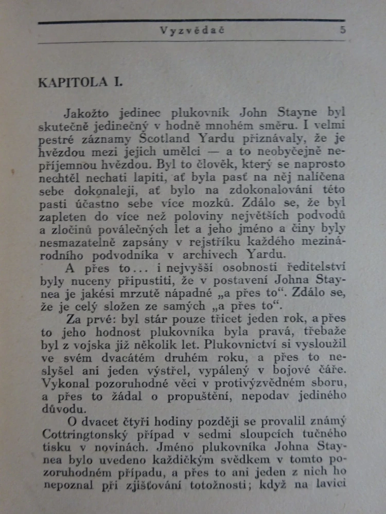 VYZVĚDAČ 3, SEAMARK, **an